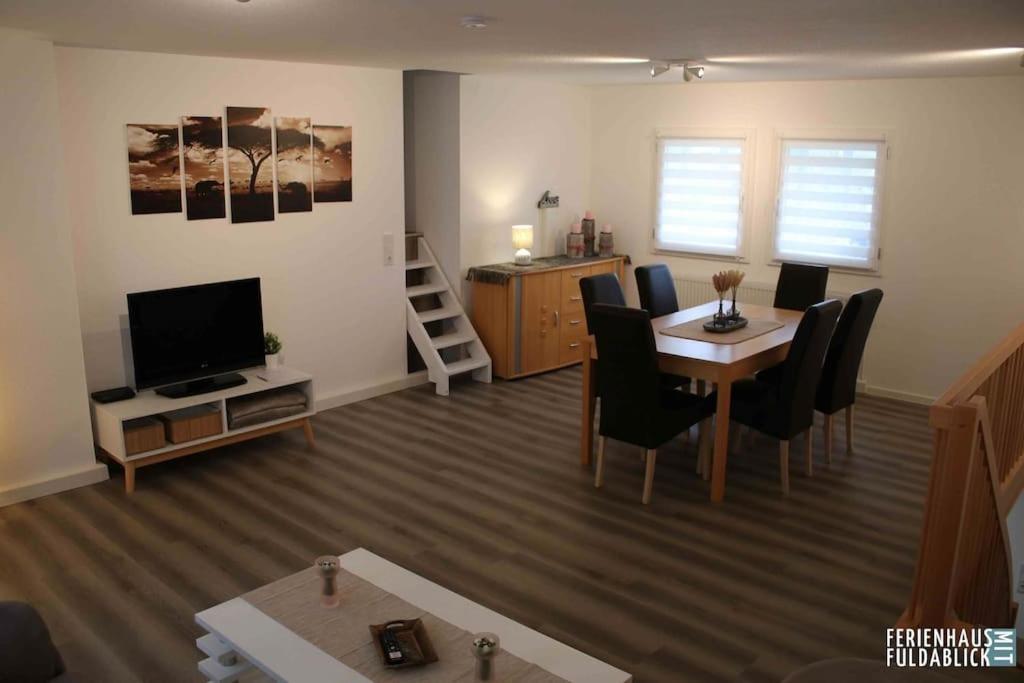 Ferienhaus Fuldablick Rotenburg an der Fulda Ngoại thất bức ảnh