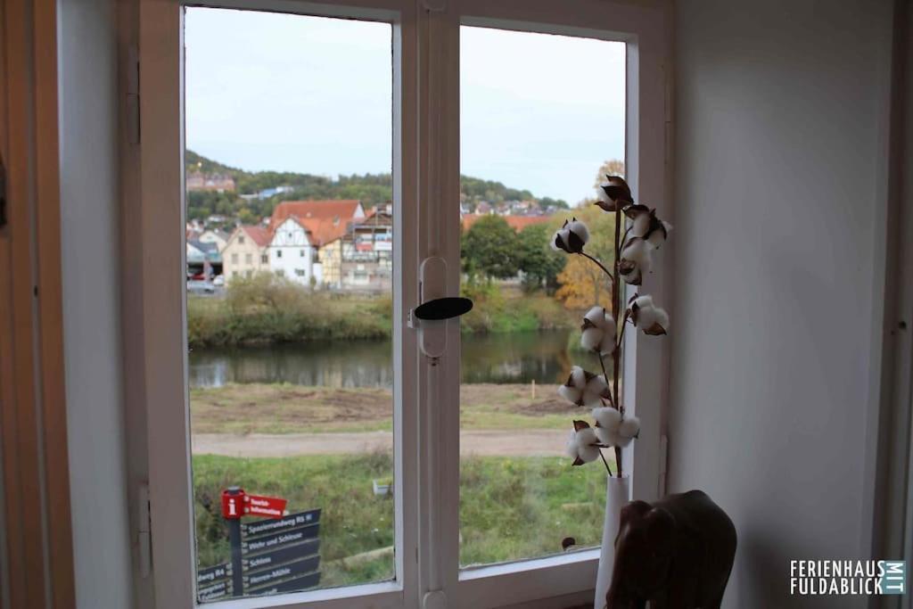 Ferienhaus Fuldablick Rotenburg an der Fulda Ngoại thất bức ảnh